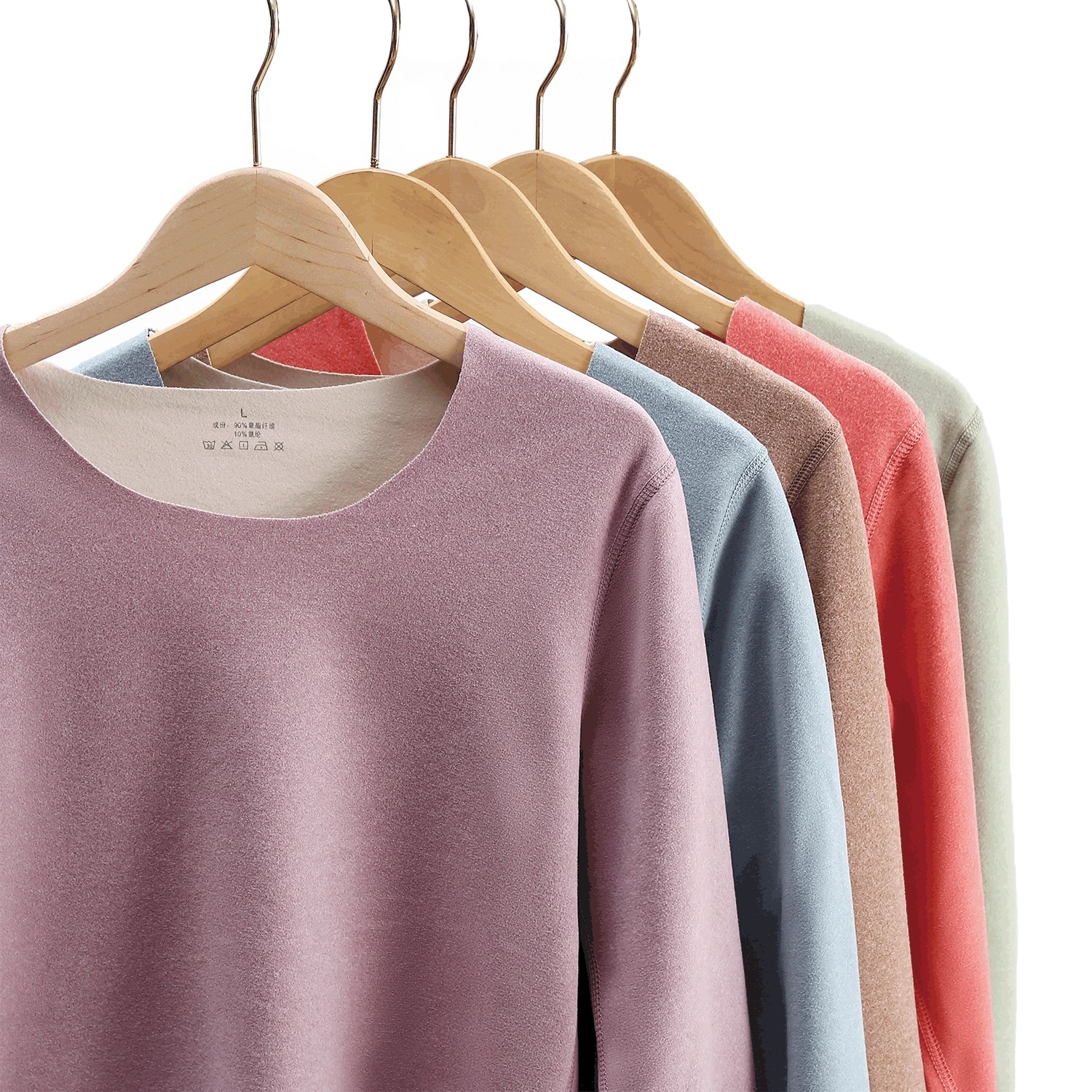 爆款AB面阳离子女士保暖内衣套装男士加绒德无痕男秋衣秋裤保暖衣